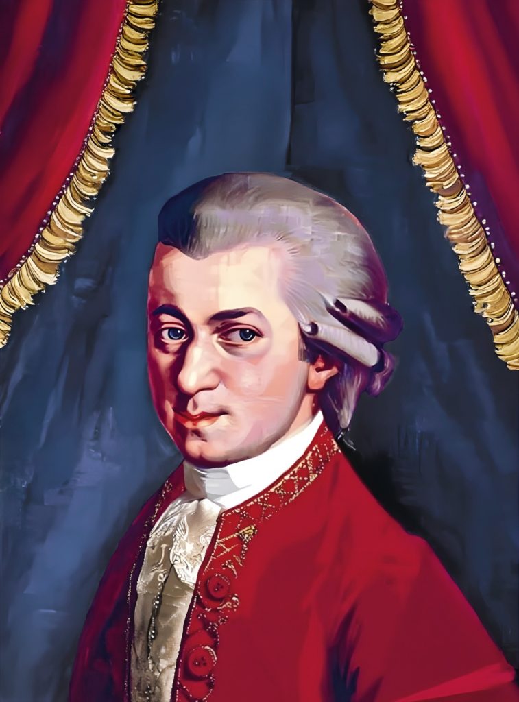 Mozart artwork